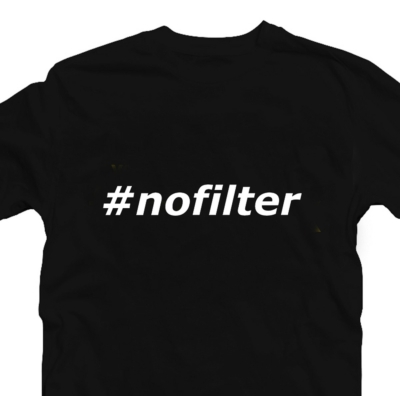 Kép 3/3 - #nofilter Vicces Póló 2