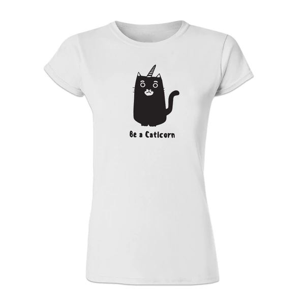 Be a Caticorn Állatos, Vicces Póló