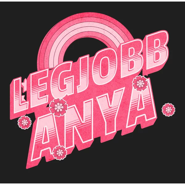 Legjobb Anya Pink Ajándék Póló 2