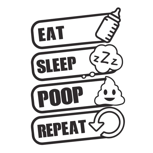 Eat, Sleep, Poop, Repeat Baba Body Ruha 2