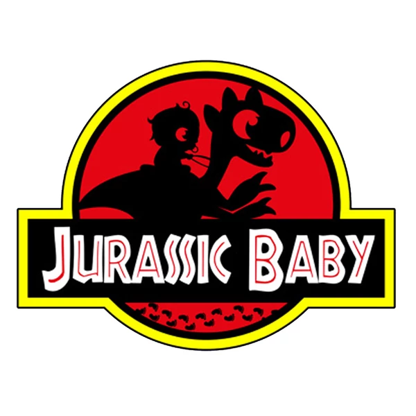 Jurassic Baby Mintás Baba Body Ruha 2