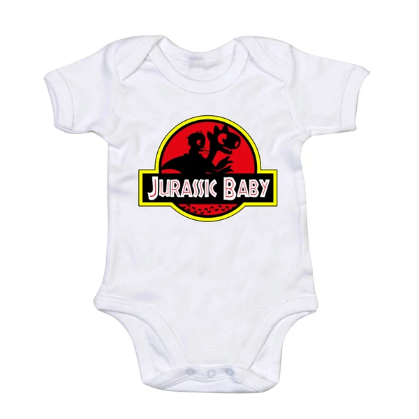 Jurassic Baby Mintás Baba Body Ruha