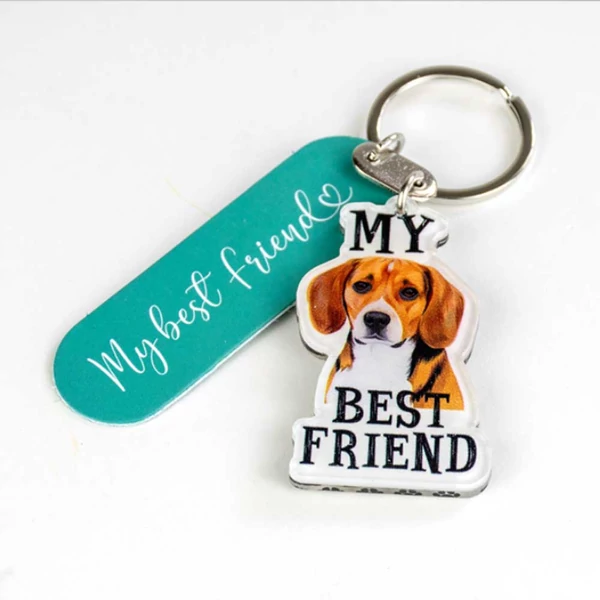 Kutyás Ajándék Kulcstartó - Beagle