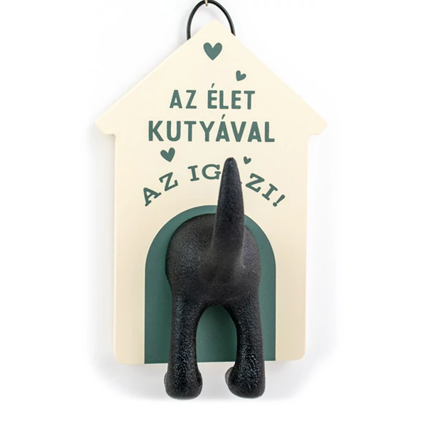 Az Élet Kutyával az Igazi! Ajándék Pórázakasztó