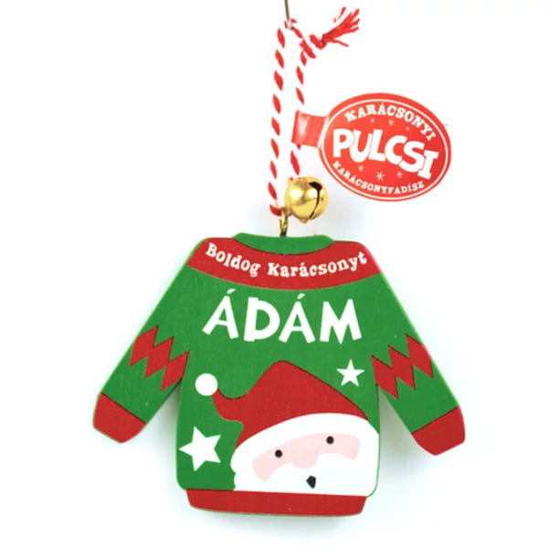 Karácsonyi Pulcsi Dísz: Ádám