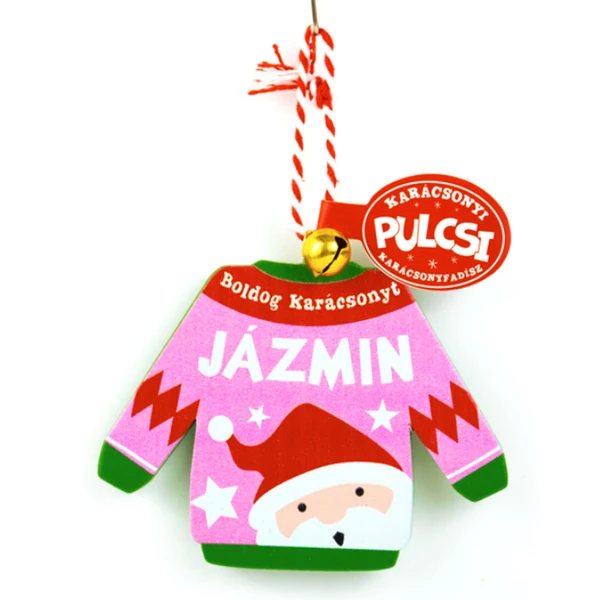 Karácsonyi Pulcsi Dísz: Jázmin