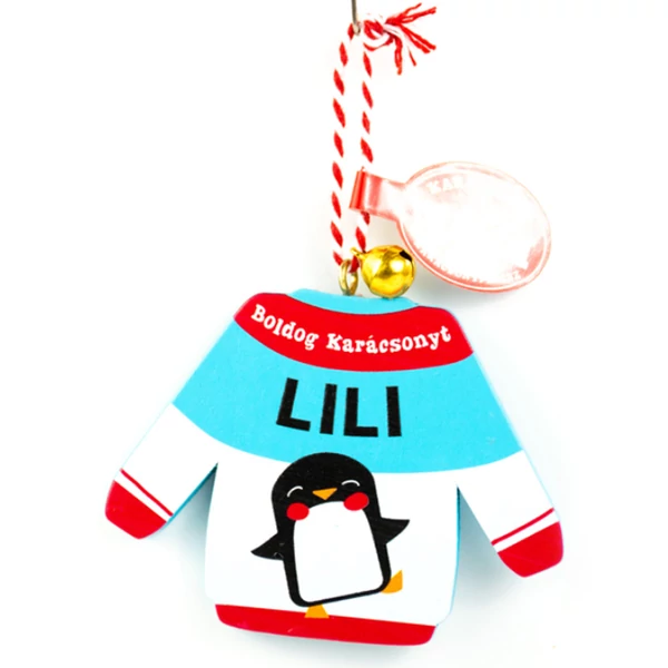 Karácsonyi Pulcsi Dísz: Lili