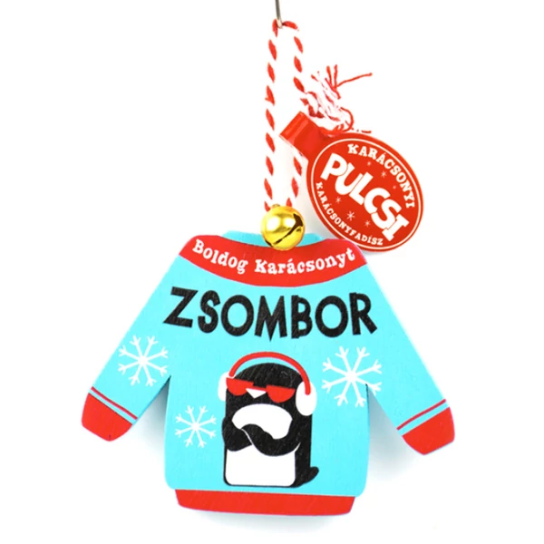 Karácsonyi Pulcsi Dísz: Zsombor
