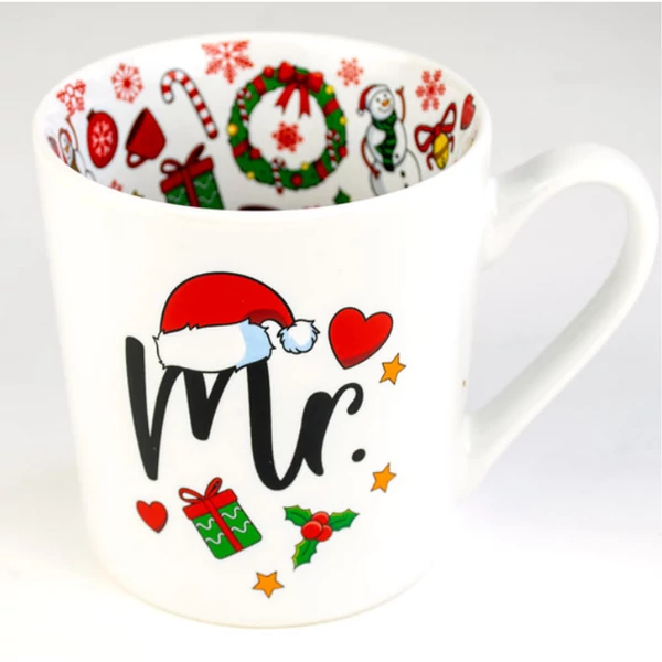 Mr. Feliratú Lifestyle Karácsonyi Bögre