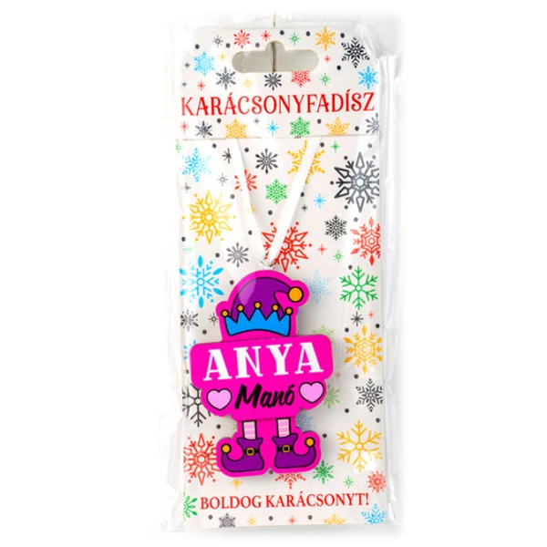 Anya Manó Feliratú Lifestyle Karácsonyfadísz