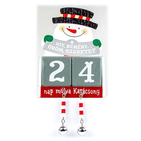 Adventi Öröknaptár Karácsonyra - Hit, Remény, Öröm, Szeretet!