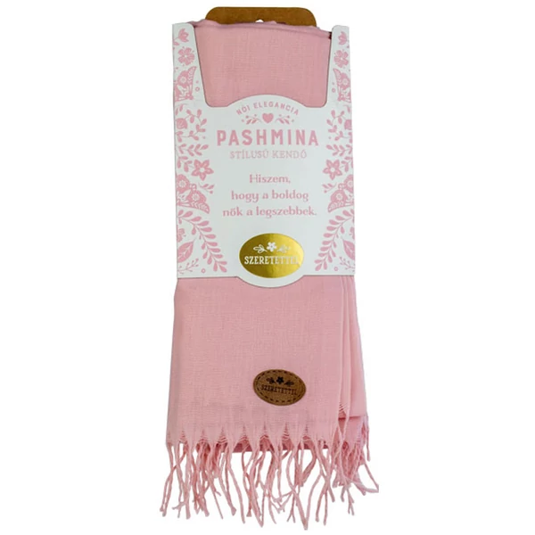 Pashmina Kendő - Hiszem, Hogy a Boldog Nők... Felirattal