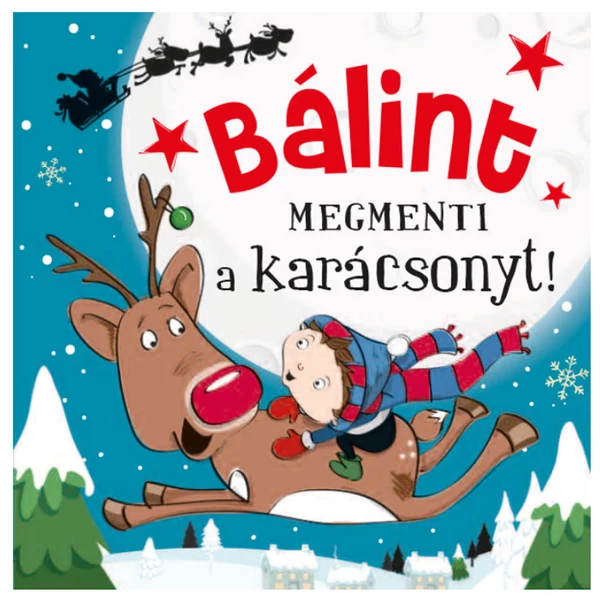 Névre Szóló Mesekönyv - Mikulás - Bálint