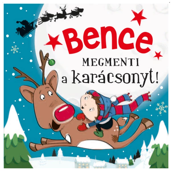 Névre Szóló Mesekönyv - Mikulás - Bence
