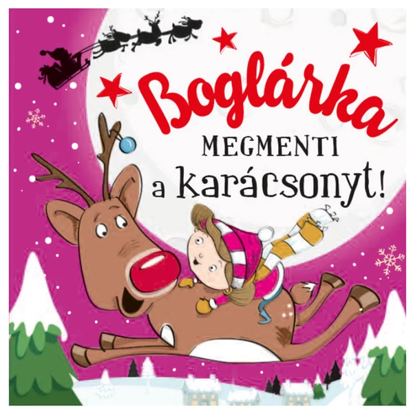Névre Szóló Mesekönyv - Mikulás - Boglárka