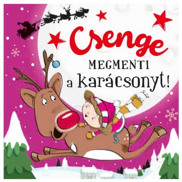 Névre Szóló Mesekönyv - Mikulás - Csenge
