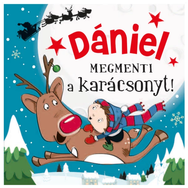 Névre Szóló Mesekönyv - Mikulás - Dániel