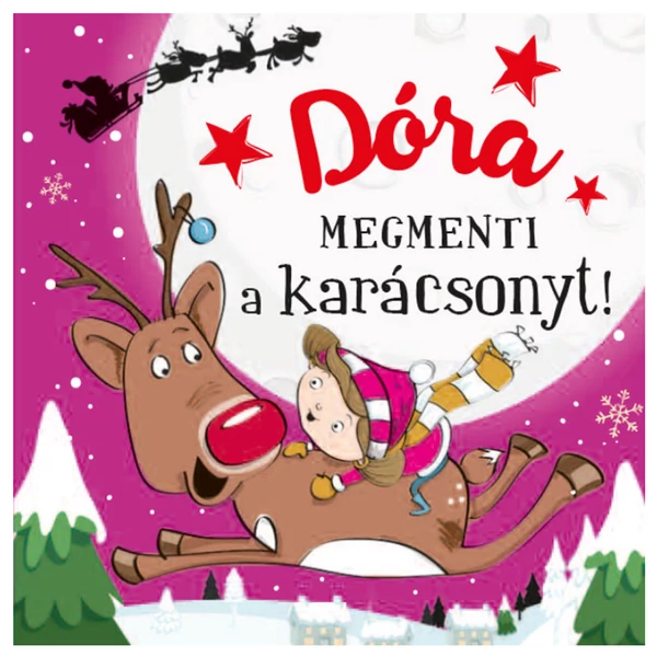 Névre Szóló Mesekönyv - Mikulás - Dóra