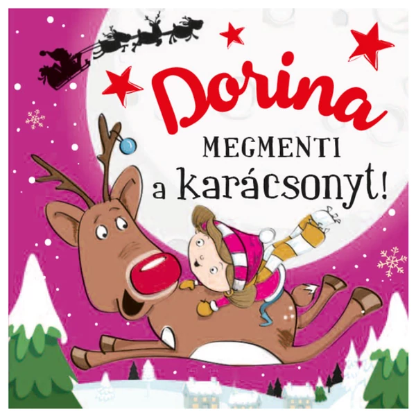 Névre Szóló Mesekönyv - Mikulás - Dorina