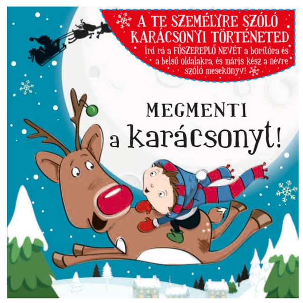 Névre Szóló Mesekönyv - Mikulás - Fiúknak