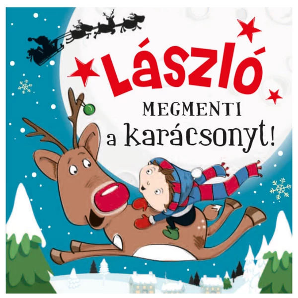 Névre Szóló Mesekönyv - Mikulás - László