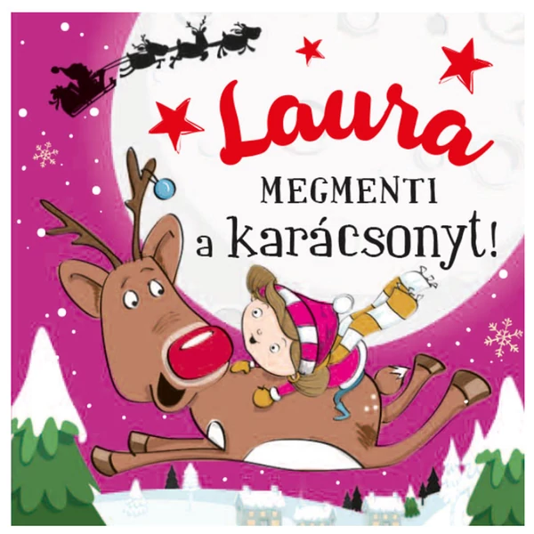 Névre Szóló Mesekönyv - Mikulás - Laura