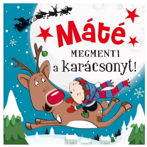 Névre Szóló Mesekönyv - Mikulás - Máté