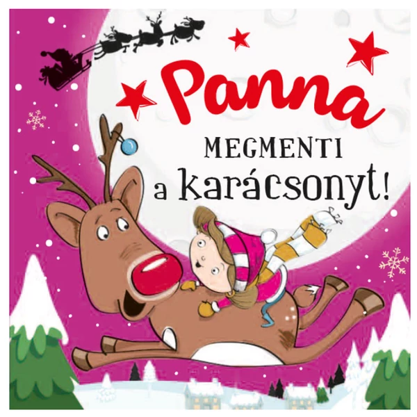 Névre Szóló Mesekönyv - Mikulás - Panna