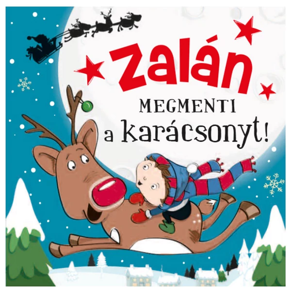 Névre Szóló Mesekönyv - Mikulás - Zalán