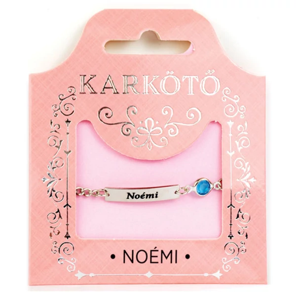 Névre Szóló Karkötő - Noémi