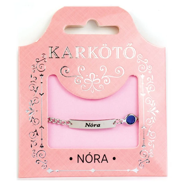 Névre Szóló Karkötő - Nóra