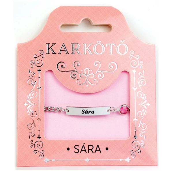 Névre Szóló Karkötő - Sára
