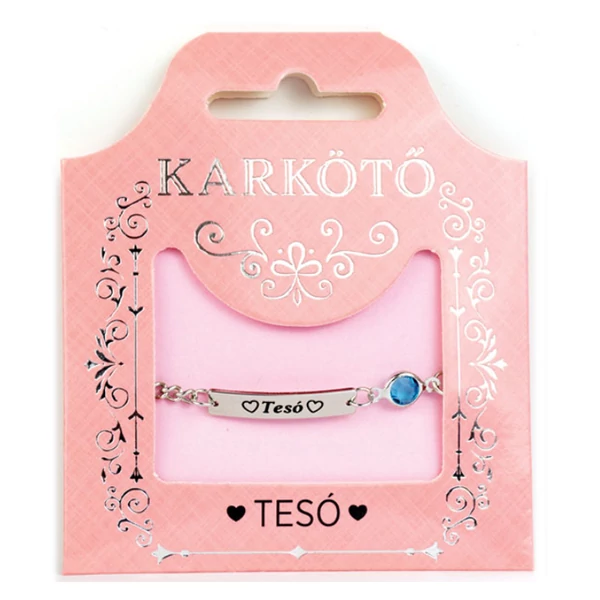 Névre Szóló Karkötő - Tesó
