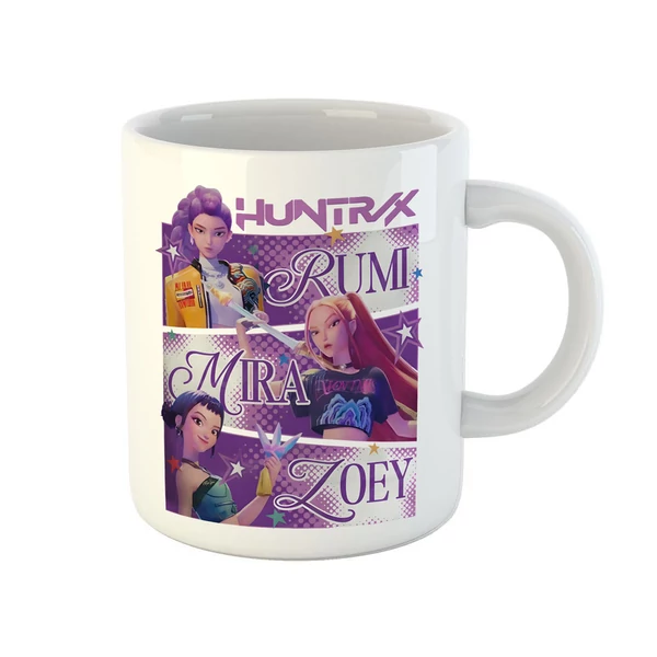 K-Pop Démonvadászok: Huntrix 3 Mintás Bögre