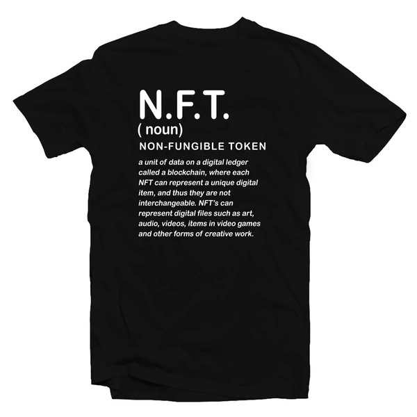 NFT Wikipedia' Vicces, Feliratos Póló
