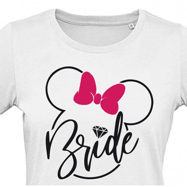 Bride Minnie 2022 Lánybúcsú Parti Póló 3