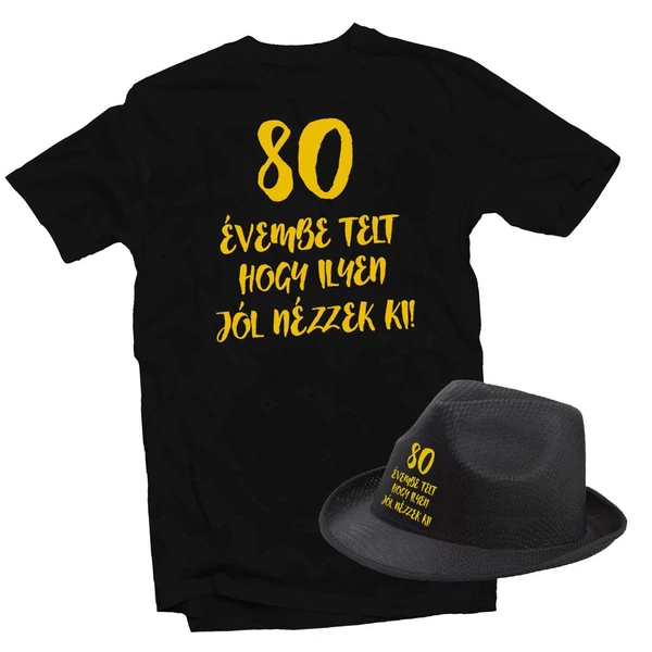 80 Évembe Telt Hogy Ilyen Jól Nézzek Ki! Szülinapi Ajándék Csomag - Alap