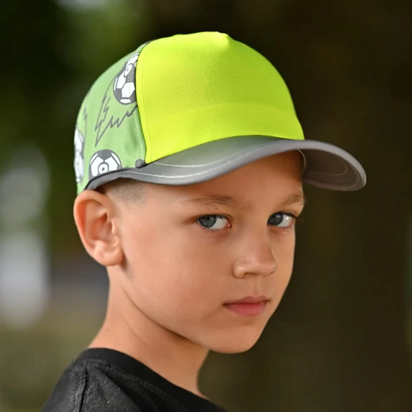 Saját Mintás Gyerek Sapka - Foci Mintás 2