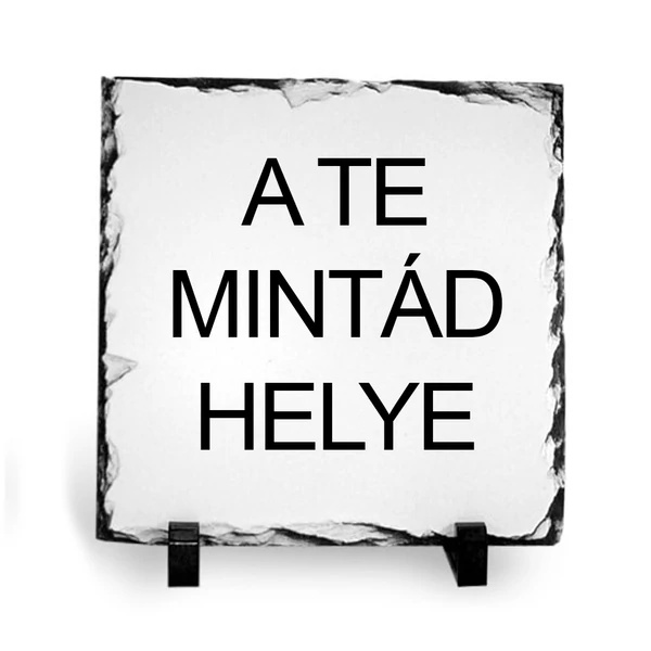 Kőtábla Egyedi Mintával, 15 x 15 cm - 5990 Ft