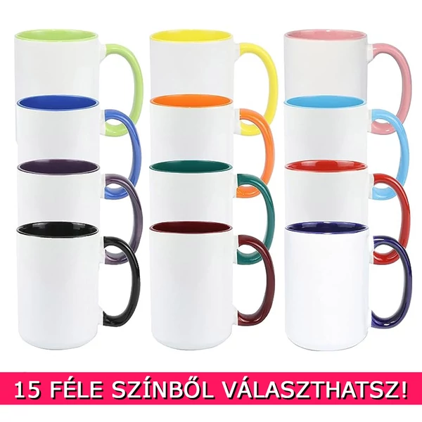 Saját Mintás Színes Bögre 2