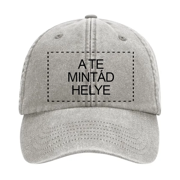 Saját Mintás Vintage Baseball Sapka