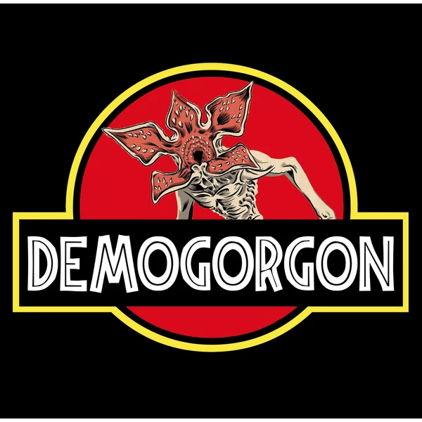 Demogorgon Ajándék Vicces Póló