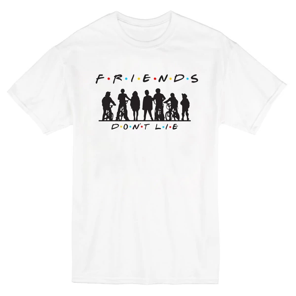 Friends Don't Lie Ajándék Vicces Póló