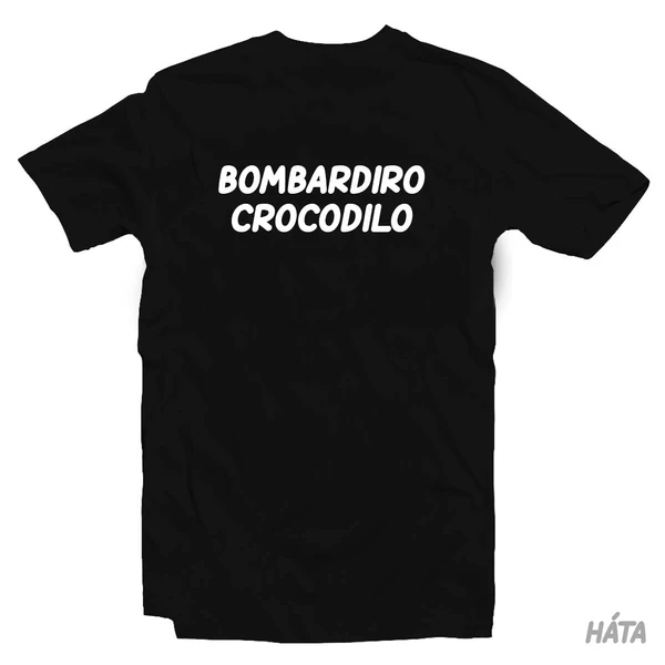 Italian Brainrot: Bombardiro Crocodilo Vicces Póló 2