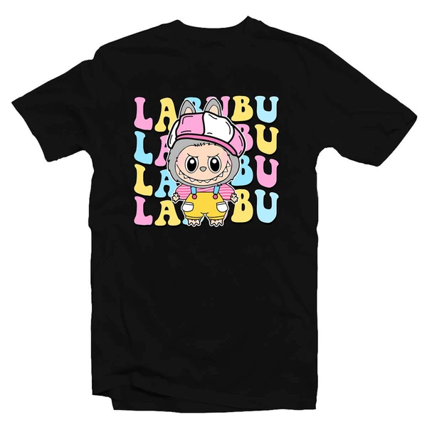 Labubu Mintás Vicces Póló - 4.0