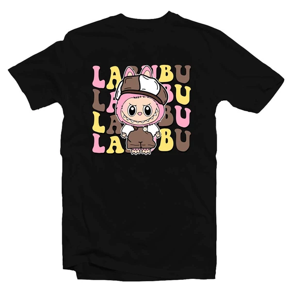 Labubu Mintás Vicces Póló - 5.0